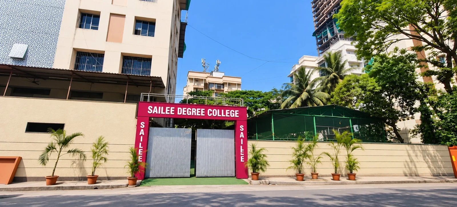 JHL Law College campus entrance